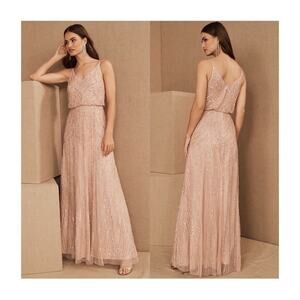 BHLDN Fidelia Beaded Maxi Dress